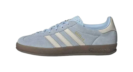 Adidas Wmns Gazelle Indoor Clear Sky Gum Womens  vjsneaker.com
