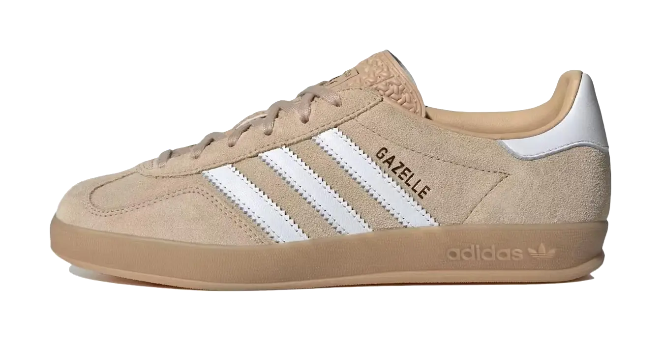 Adidas Wmns Gazelle Indoor Magic Beige Womens  vjsneaker.com