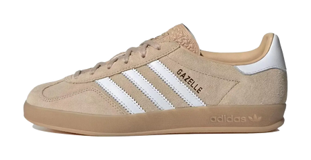 Adidas Wmns Gazelle Indoor Magic Beige Womens  vjsneaker.com