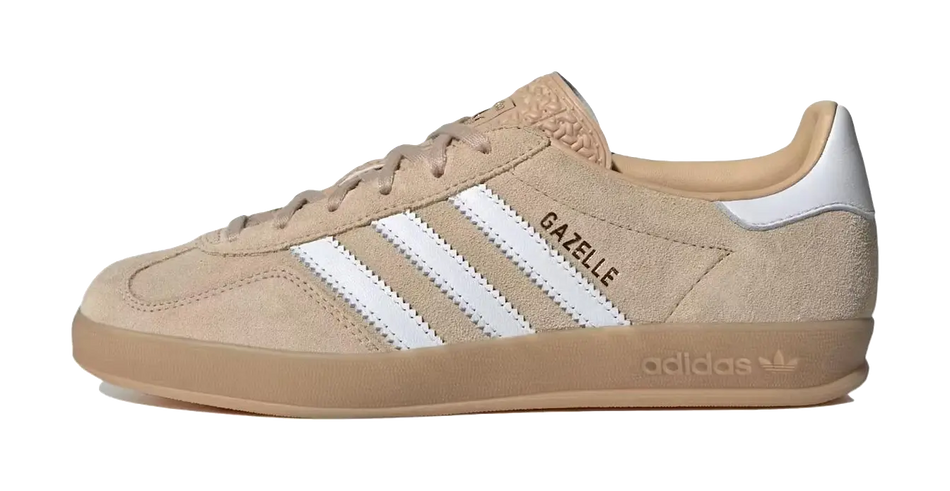 Adidas Wmns Gazelle Indoor Magic Beige Womens  vjsneaker.com