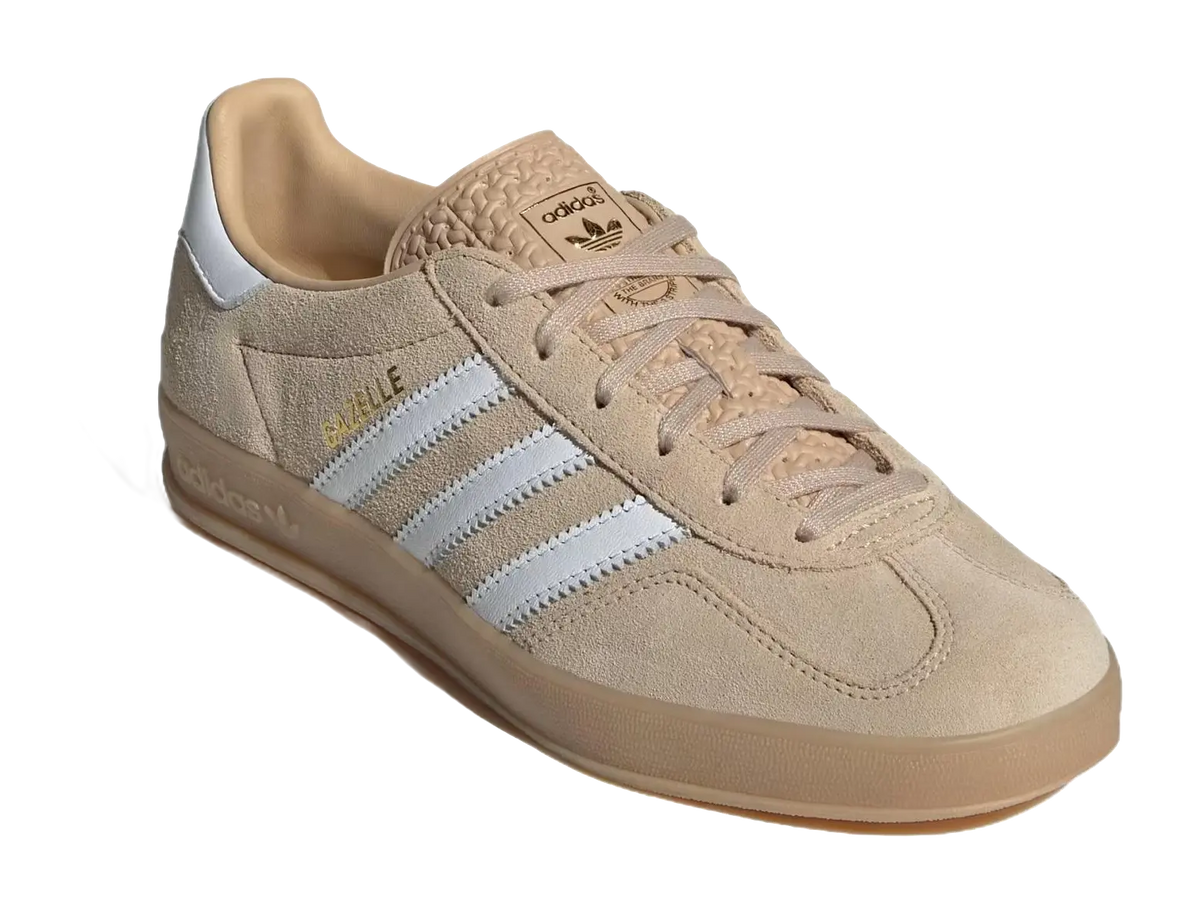 Adidas Wmns Gazelle Indoor Magic Beige Womens  vjsneaker.com