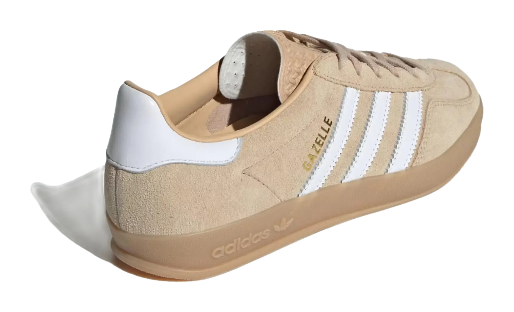 Adidas Wmns Gazelle Indoor Magic Beige Womens  vjsneaker.com