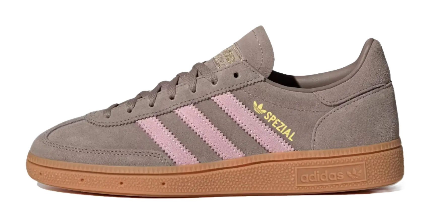 Adidas Wmns Handball Spezial Chalky Brown Clear Pink Womens  vjsneaker.com