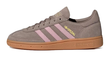 Adidas Wmns Handball Spezial Chalky Brown Clear Pink Womens  vjsneaker.com