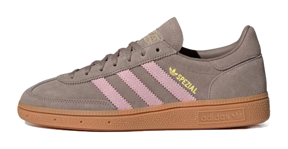 Adidas Wmns Handball Spezial Chalky Brown Clear Pink Womens  vjsneaker.com