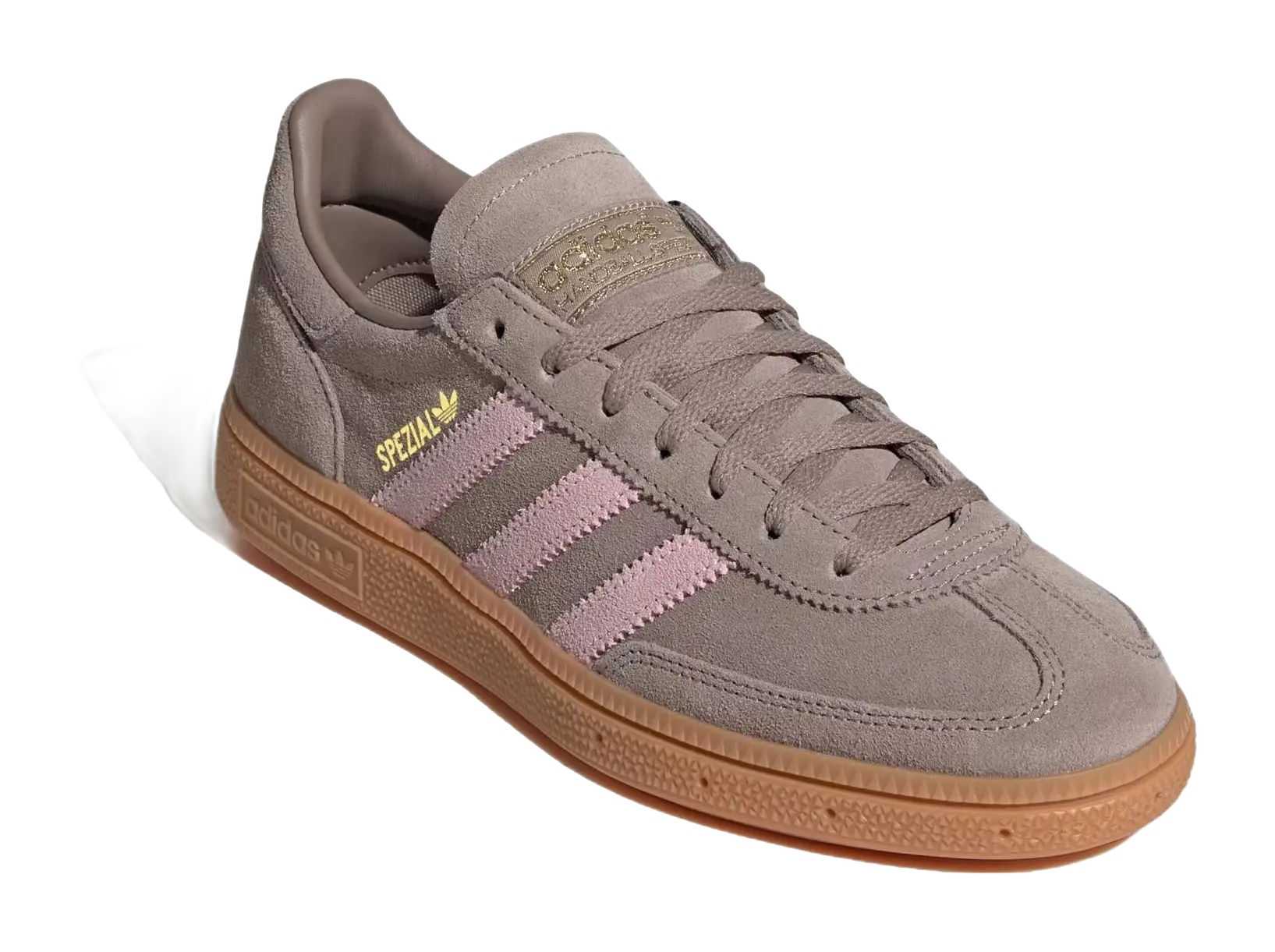 Adidas Wmns Handball Spezial Chalky Brown Clear Pink Womens  vjsneaker.com