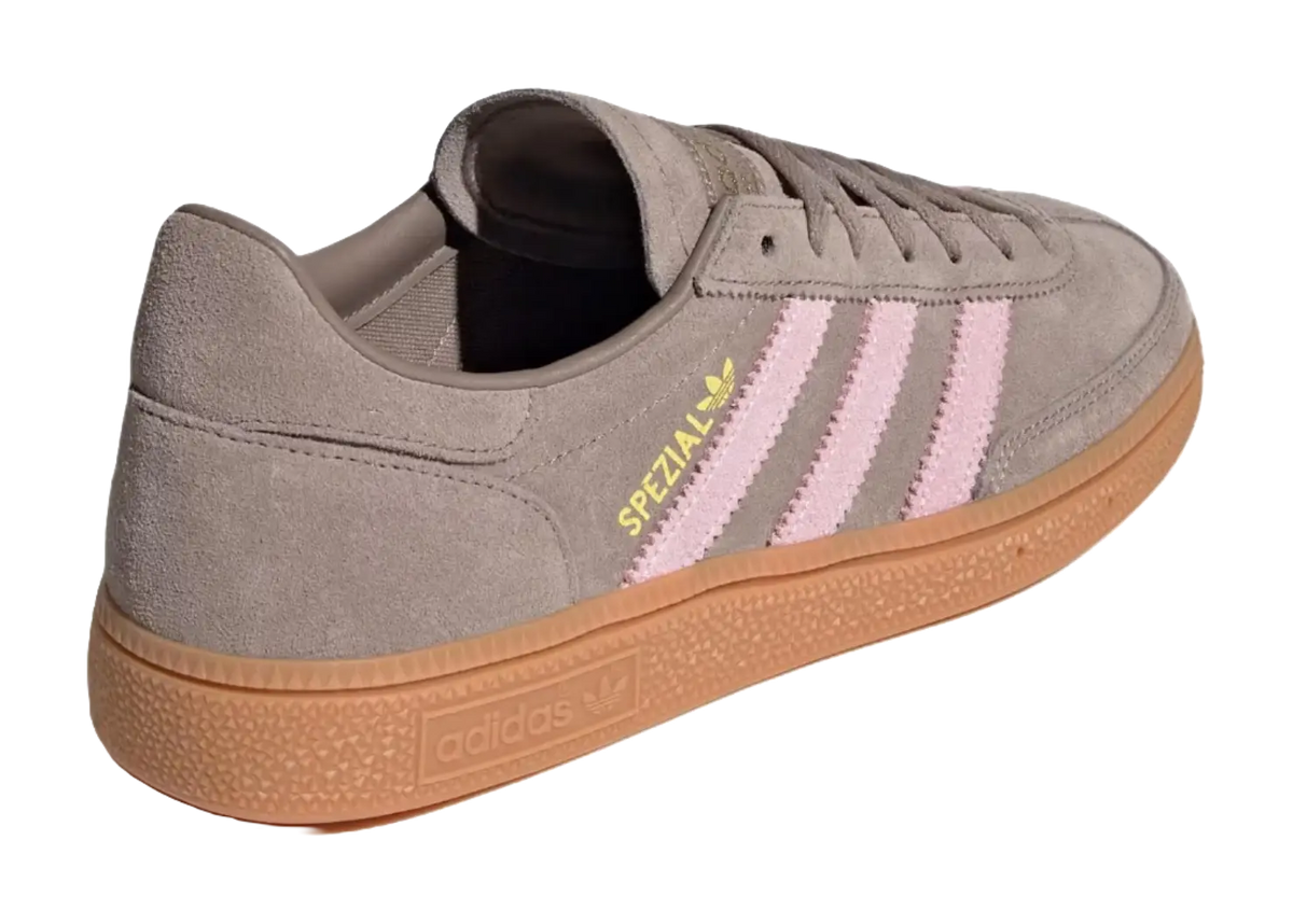 Adidas Wmns Handball Spezial Chalky Brown Clear Pink Womens  vjsneaker.com