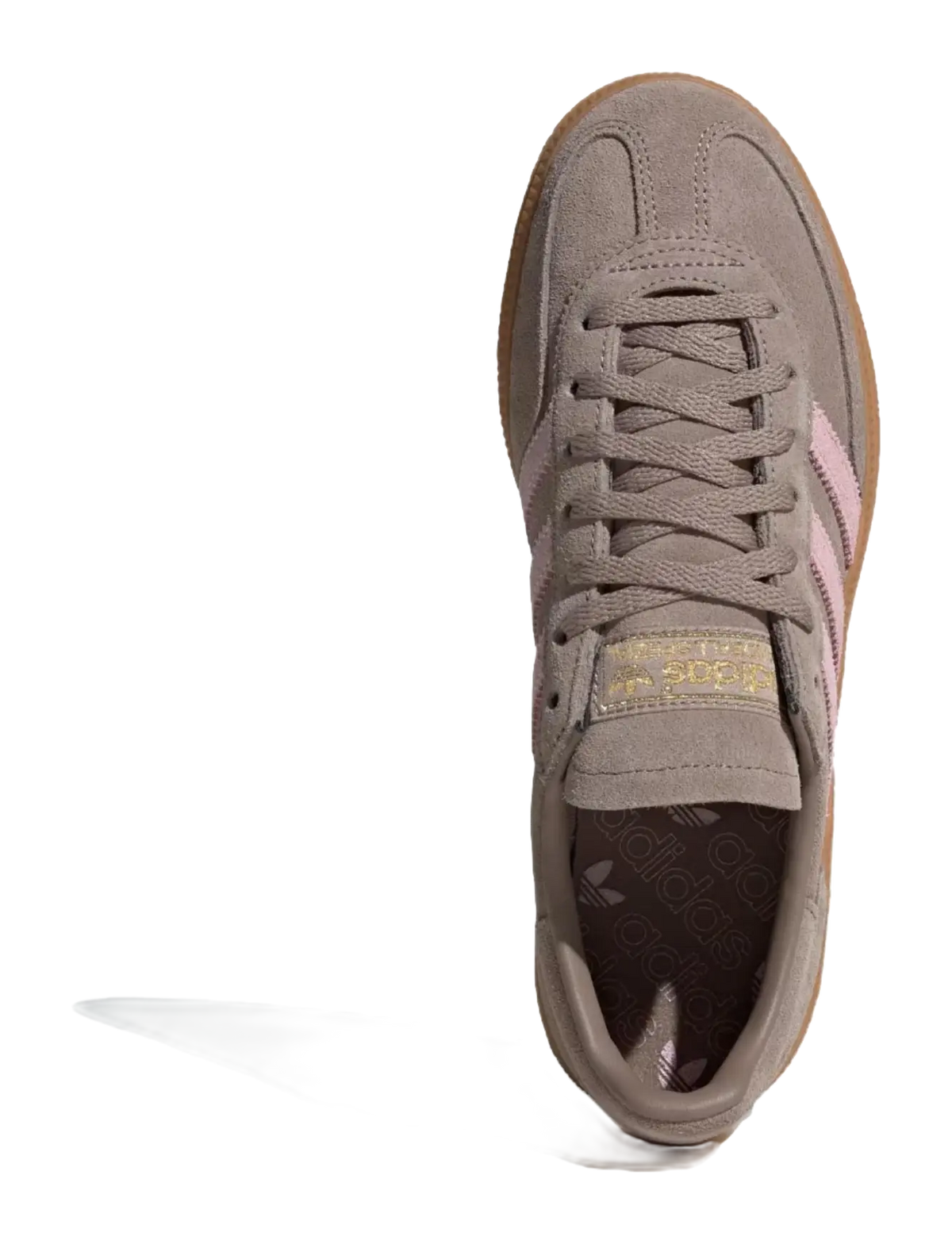 Adidas Wmns Handball Spezial Chalky Brown Clear Pink Womens  vjsneaker.com