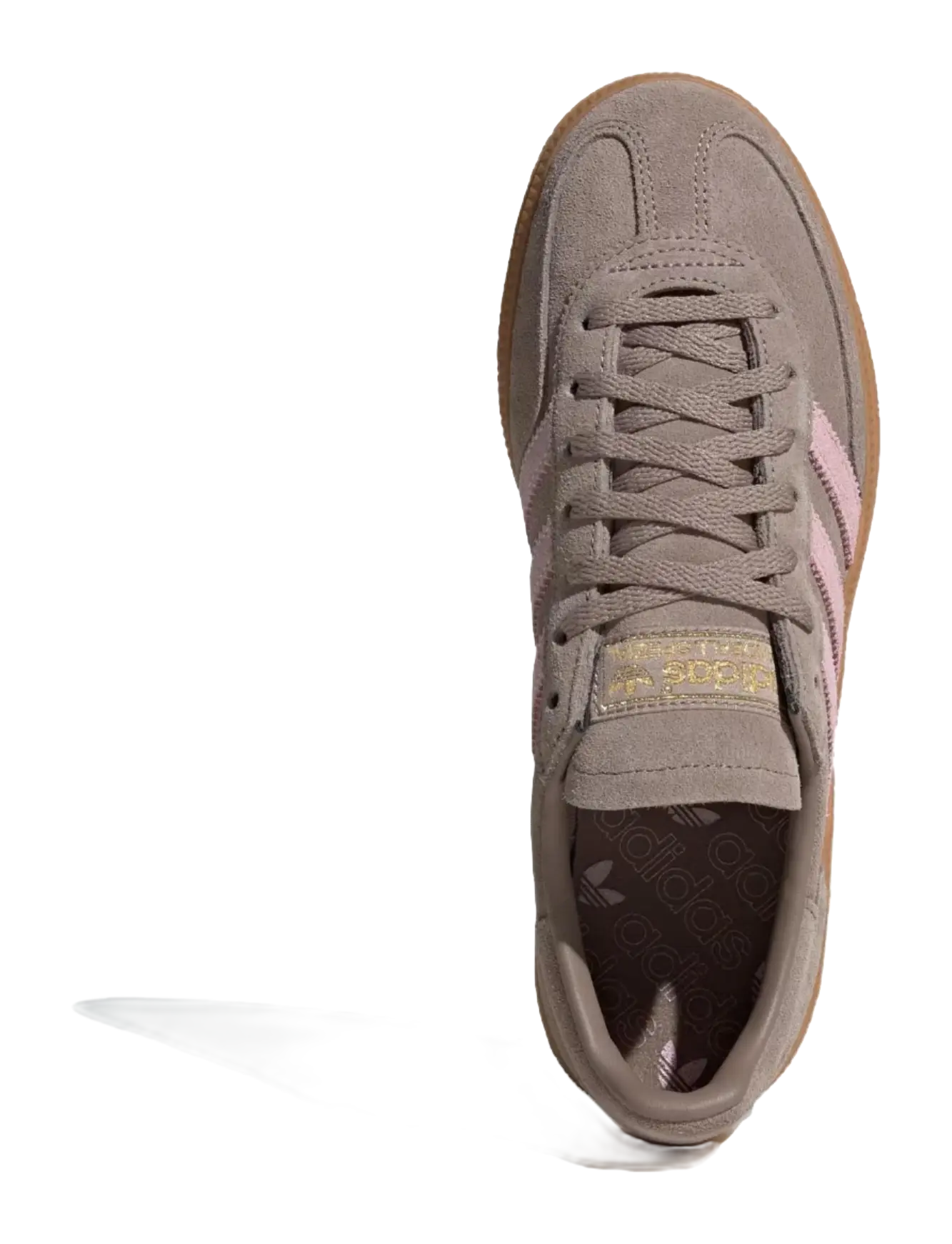 Adidas Wmns Handball Spezial Chalky Brown Clear Pink Womens  vjsneaker.com