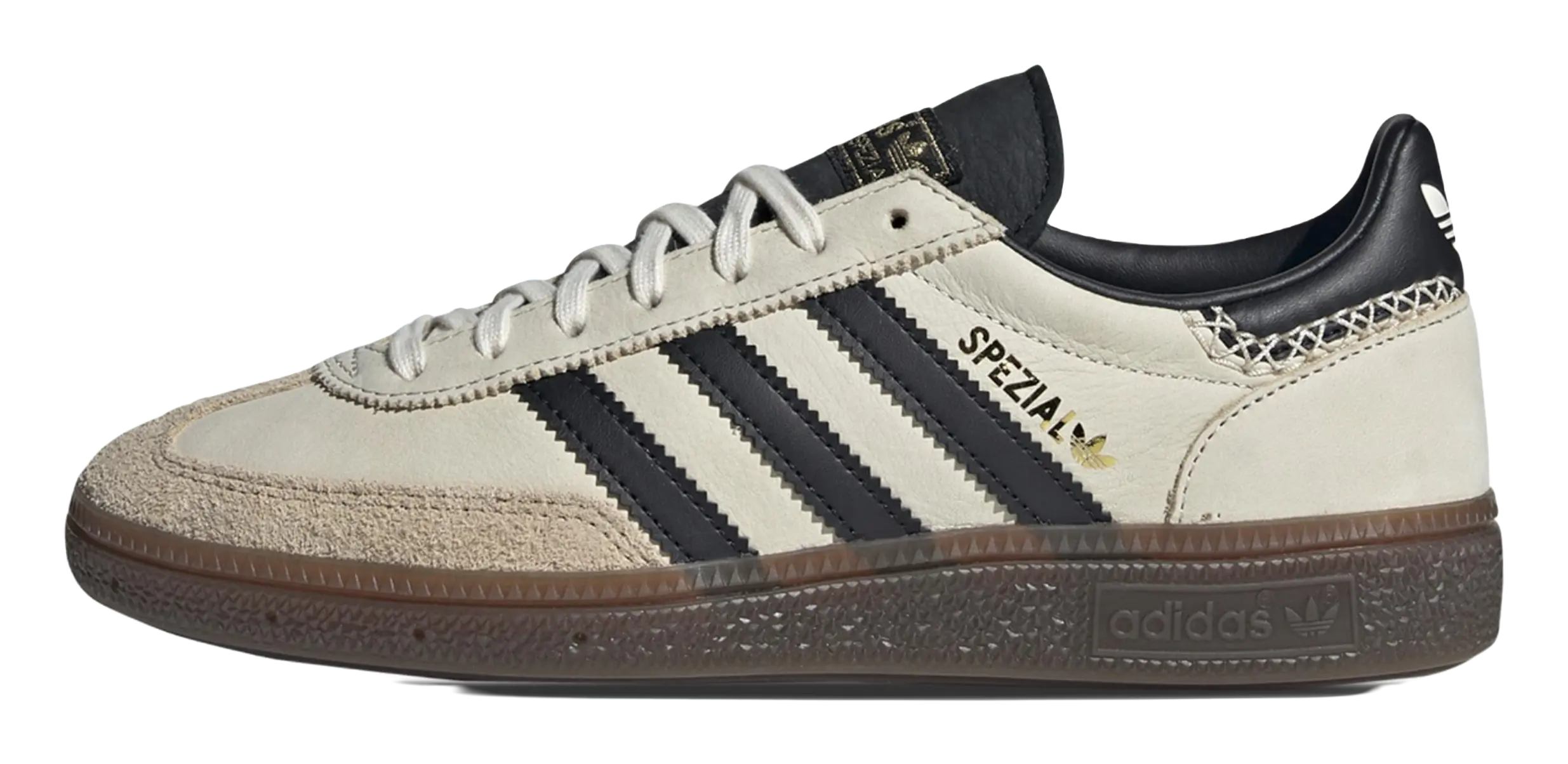 Adidas Wmns Handball Spezial Wonder White Black Womens  vjsneaker.com