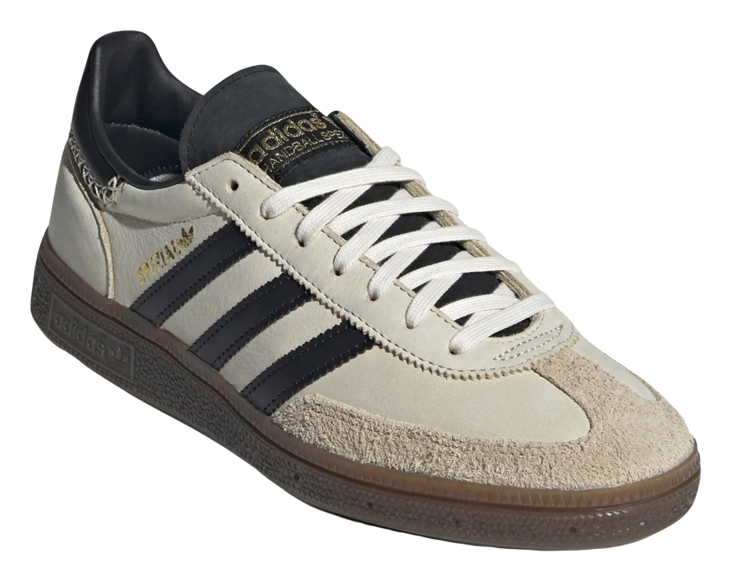 Adidas Wmns Handball Spezial Wonder White Black Womens  vjsneaker.com