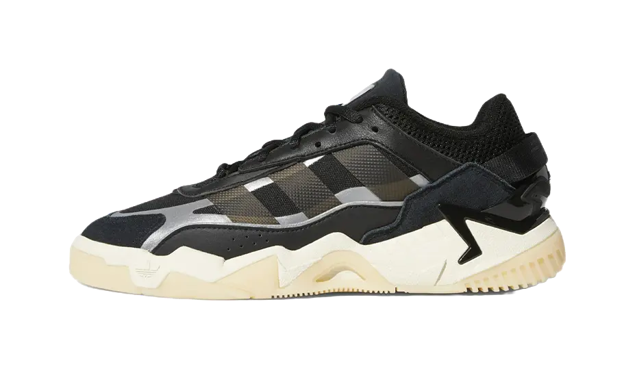 Adidas Wmns Niteball 2.0 Black Cream White Womens  vjsneaker.com