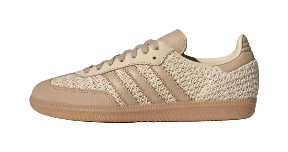Adidas Wmns Samba Og Knit Pack - Sand Strata Womens  vjsneaker.com