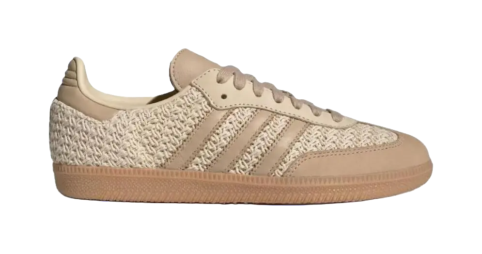 Adidas Wmns Samba Og Knit Pack - Sand Strata Womens  vjsneaker.com