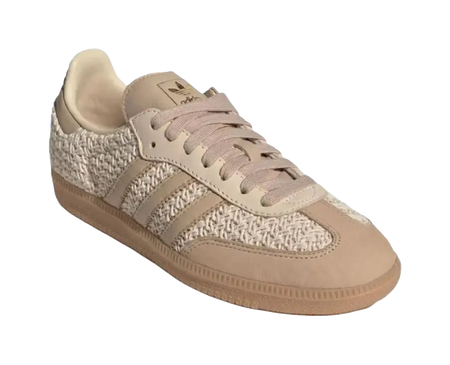 Adidas Wmns Samba Og Knit Pack - Sand Strata Womens  vjsneaker.com