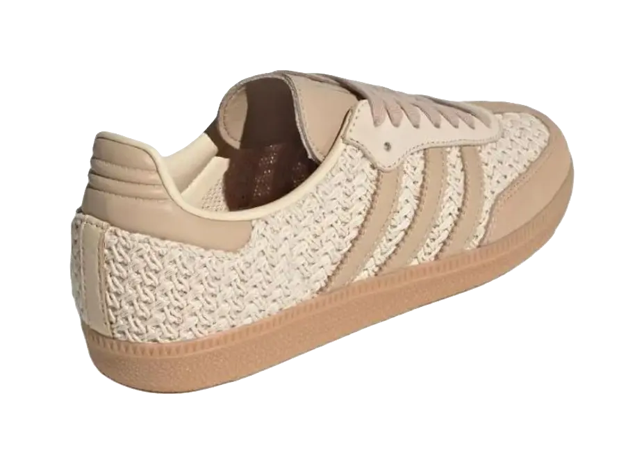Adidas Wmns Samba Og Knit Pack - Sand Strata Womens  vjsneaker.com