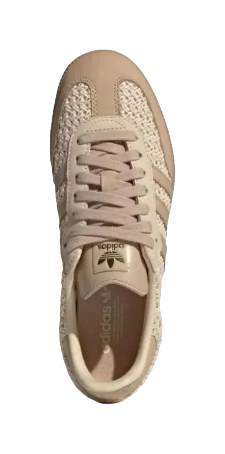 Adidas Wmns Samba Og Knit Pack - Sand Strata Womens  vjsneaker.com