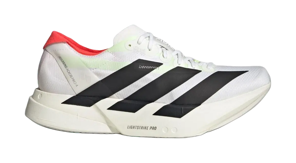 Adizero Adios Pro 4 Adidas White Black  vjsneaker.com