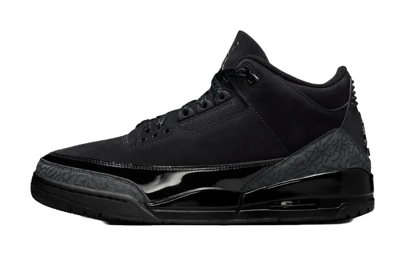 Air JORDAN 3 Black Cat  vjsneaker.com