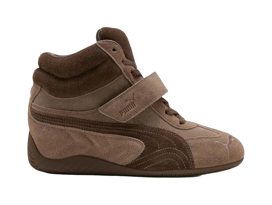 Alexander McQueen x PUMA Joustesse Mid Wedge Mid top Casual Shoes Unisex Beige  vjsneaker.com