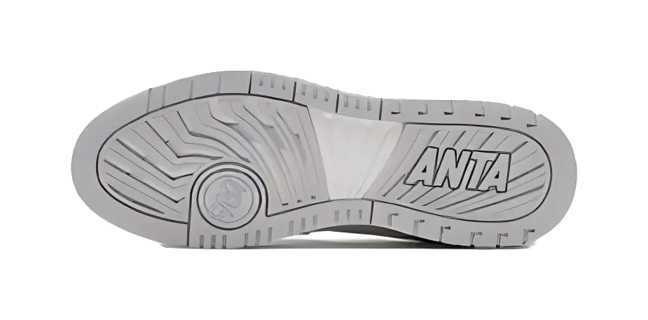 Anta 982 Slip Resistant Abrasion Resistant Low top Skateboard Shoes Women's White Blue 