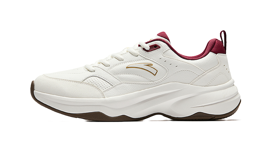 Anta ACE 2.0 Low top Casual Shoes Men's White Red 