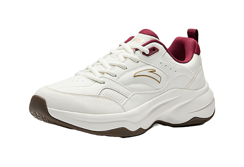 Anta ACE 2.0 Low top Casual Shoes Men's White Red 