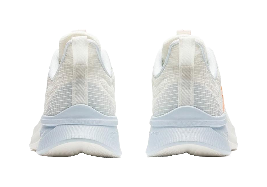 Anta Abrasion Resistant Low top Casual Running Shoes Men's White Blue Orange 