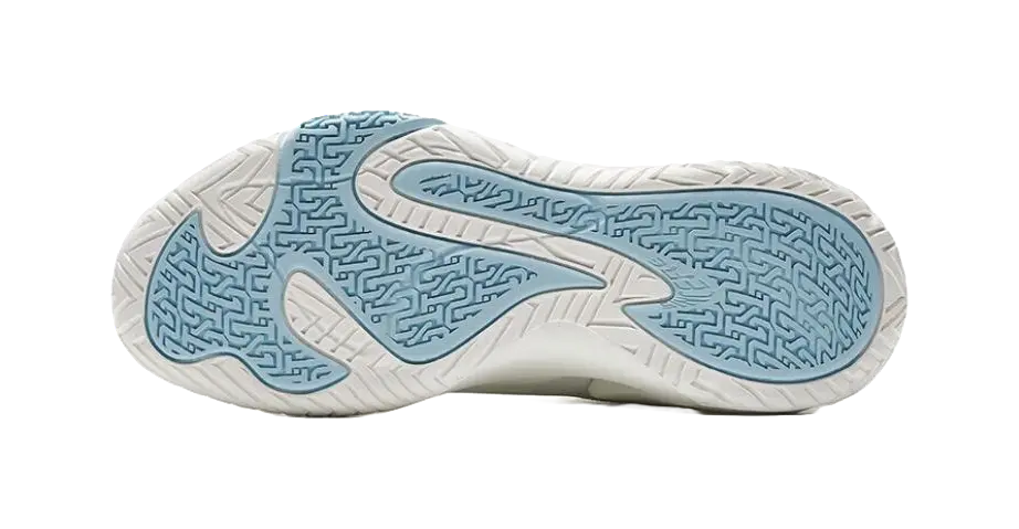 Anta Airspace 4 Slip Resistant Abrasion Resistant Low top Basketball Shoes Mens White Blue Pink 