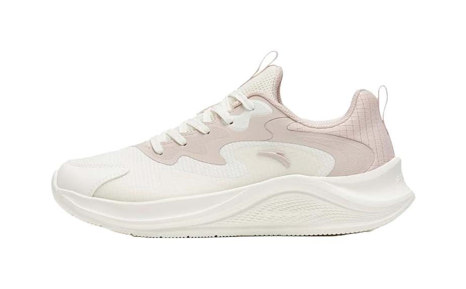 Anta Anti Slip Wear Resistant Low Top Running Shoes Women's Lotus Gray 