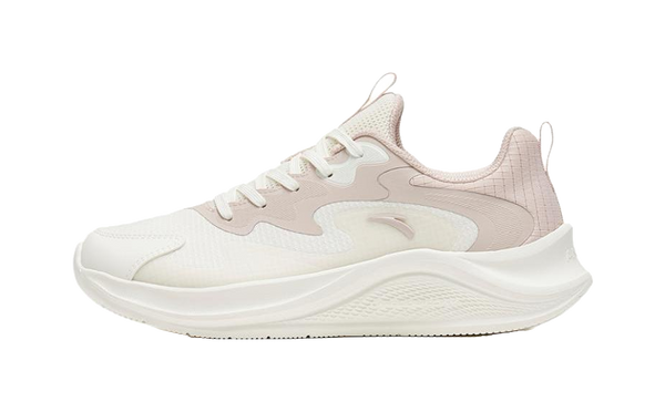 Anta Anti Slip Wear Resistant Low Top Running Shoes Women's Lotus Gray 