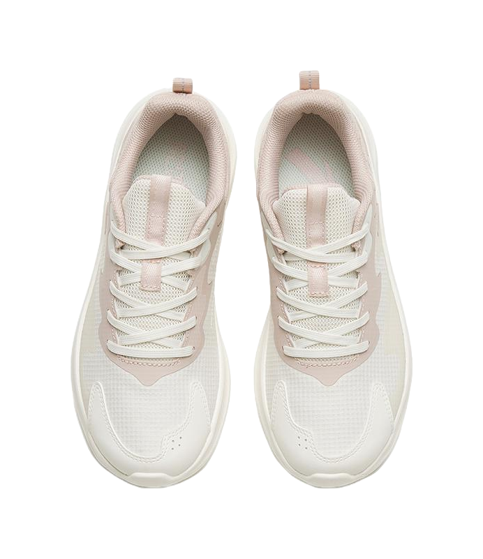 Anta Anti Slip Wear Resistant Low Top Running Shoes Women's Lotus Gray 