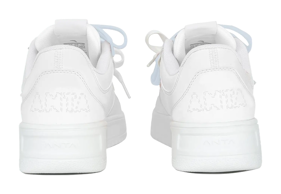 Anta Anti Slip Wear Resistant Low Top Skateboard Shoes Unisex Blue 