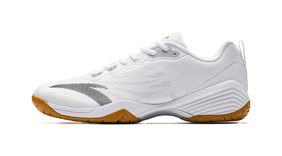 Anta Aurora Cushioning Support Abrasion Resistant Lightweight Slip Resistant Low Top Training Shoes Men's White Black 