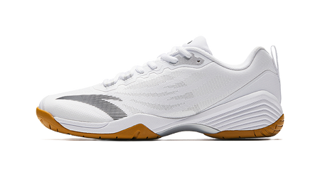 Anta Aurora Cushioning Support Abrasion Resistant Lightweight Slip Resistant Low Top Training Shoes Men's White Black 