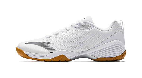 Anta Aurora Cushioning Support Abrasion Resistant Lightweight Slip Resistant Low Top Training Shoes Men's White Black 