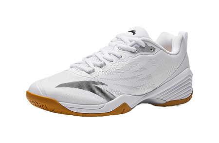 Anta Aurora Cushioning Support Abrasion Resistant Lightweight Slip Resistant Low Top Training Shoes Men's White Black 