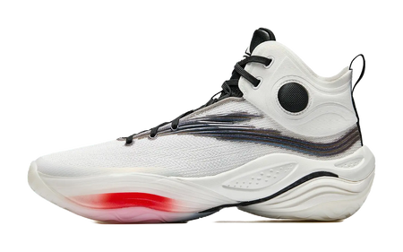 Anta Basketball Shoes Mens Papyrus White/Basic Black  vjsneaker.com