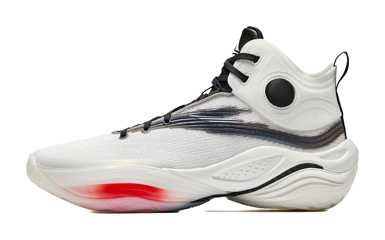 Anta Basketball Shoes Mens Papyrus White/Basic Black  vjsneaker.com