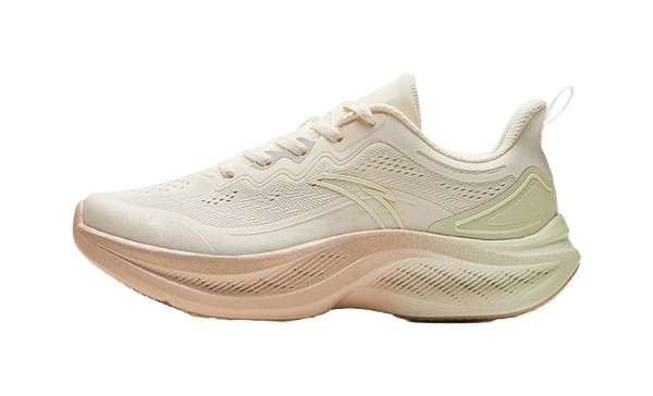 Anta Breathable And Lightweight Low top Running Shoes Women's White Pink 