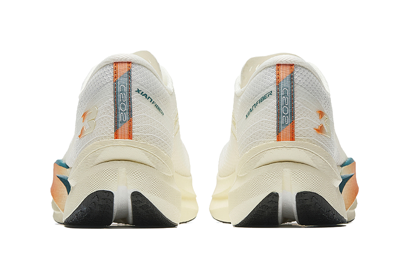 Anta C202 6.0 Anti Slip Wear Resistant Low Top Racing Running Shoes Men's White Green 