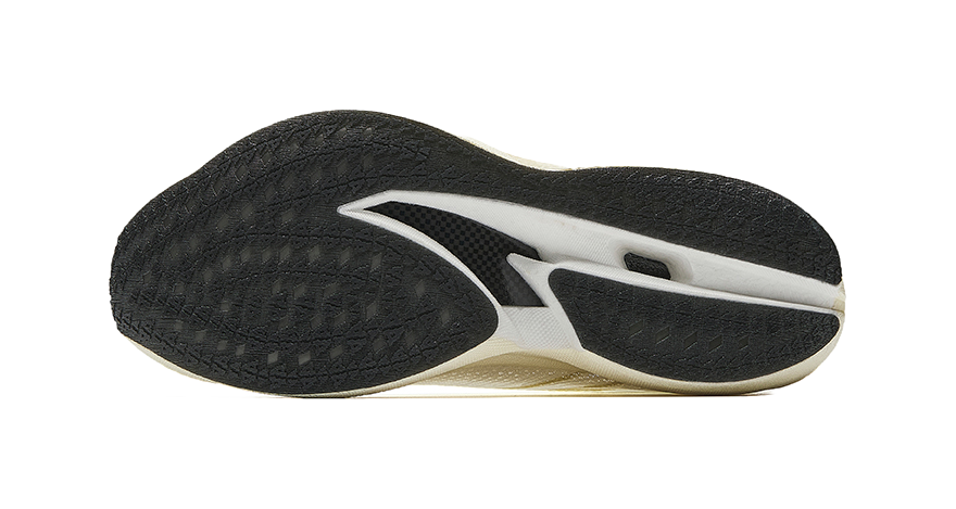 Anta C202 6.0 Anti Slip Wear Resistant Low Top Racing Running Shoes Men's White Green 