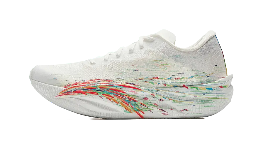 Anta C202 6.0 Low top Nitrogen Technology Marathon Racing Running Shoes Mens White Green  vjsneaker.com