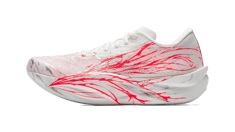 Anta C202 6.0 - Nitrogen Technology Marathon Running Shoes Mens White Red 