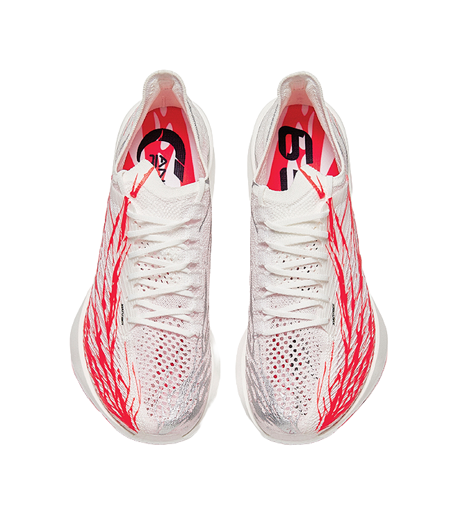 Anta C202 G9 Low Top Running Shoes Men's White Red 