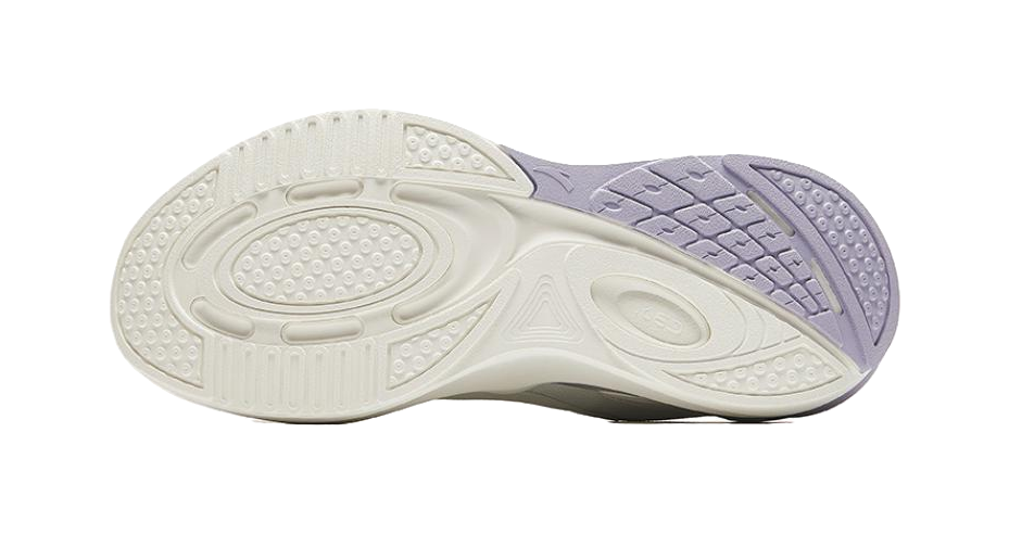 Anta C37+ Shock Absorbers Rebound Low top Running Shoes Women's White Purple 
