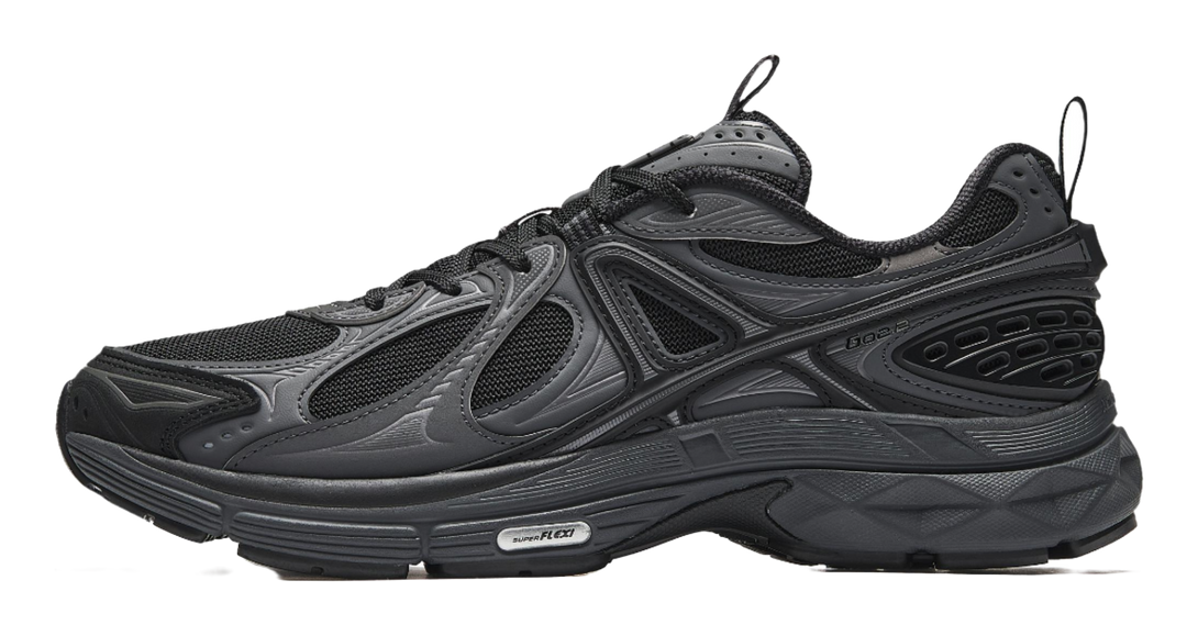 Anta Champion G02.2 Slip Resistant, Abrasion Resistant, Breathable Low top Casual Shoes Men's Black Gray 