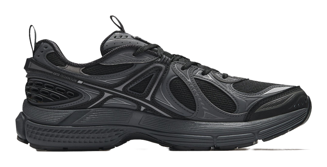 Anta Champion G02.2 Slip Resistant, Abrasion Resistant, Breathable Low top Casual Shoes Men's Black Gray 