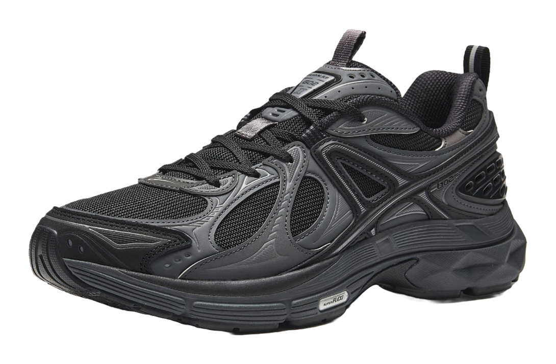 Anta Champion G02.2 Slip Resistant, Abrasion Resistant, Breathable Low top Casual Shoes Men's Black Gray 