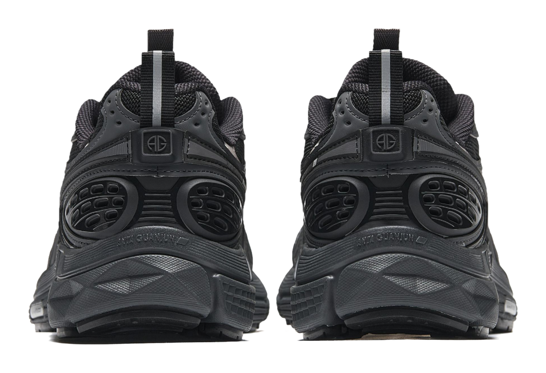 Anta Champion G02.2 Slip Resistant, Abrasion Resistant, Breathable Low top Casual Shoes Men's Black Gray 